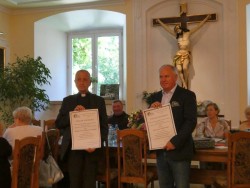 Honorowi Członkowie DTN od dnia 25 czerwca 2022 r. - ks. Zbigniew Kluba oraz mgr inż. Sylwester Śmigiel