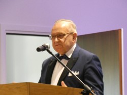 Uroczysta promocja "Biograficznego leksykonu autorów, artystów i twórców Ziemi Dobrzyńskiej", Rypin dnia 25 IV 2025 r. Wystąpienie Autora, prof. zw. dr hab. Mirosława Krajewskiego.