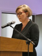 Uroczysta promocja "Biograficznego leksykonu autorów, artystów i twórców Ziemi Dobrzyńskiej", Rypin dnia 25 IV 2025 r. Wystąpienie redaktora wydania, ad. dr Iwony Mazurkiewicz-Krajewskiej.